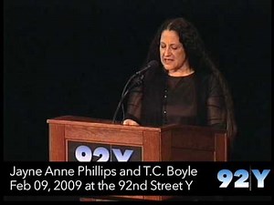 Jayne Anne Phillips and T.C. Boyle