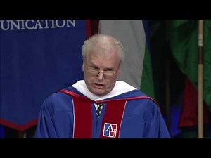 SOC Commencement Speaker Sir Howard Stringer