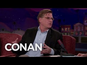 Aaron Sorkin: David Fincher Was My Yoda For “Molly’s Game" - CONAN on TBS