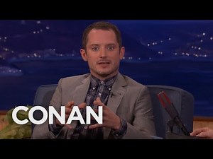 Elijah Wood: "Dirk Gently" Is Like "Doctor Who" On Acid - CONAN on TBS