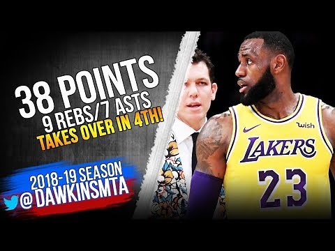 LeBron James Full Highlights 2018.11.29 Lakers vs Pacers - 38 Pts, 9 Rebs, 7 Asts! | FreeDawkins