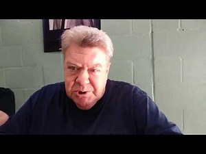 Interviewing George Wendt who played Norm Peterson in Cheers at Wales Comic Con April 2018