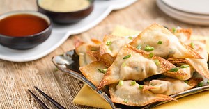 Hungry Girl Shares Her Simple Recipe for Making Crab Rangoon at Home