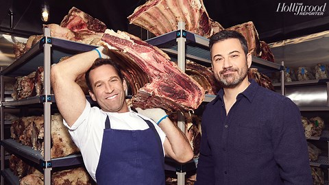 Jimmy Kimmel Cooks a Steak with APL Chef Adam Perry Lang
