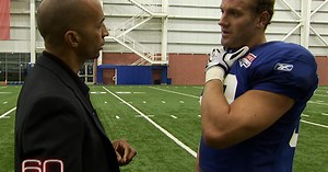 New York Giants cancer survivor Mark Herzlich on "60 Minutes"