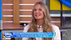 Elle Macpherson shares her favorite Aussie word for first base