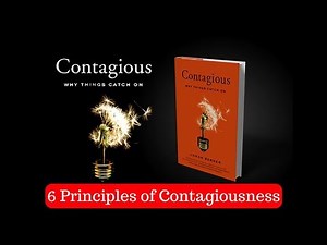 Contagious Audio Book - 6 Principles of Contagiousness by Mr. Jonah Berger