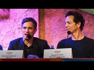 Disney-Pixar's "Coco" press conference with Gael Garcia Bernal, Benjamin Bratt, Edward James Olmos