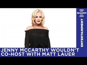 "Everyone knows Matt Lauer's been a dick for a very long time." / Jenny McCarthy Show / Stars