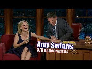 Amy Sedaris - Super Fun Girl, A Fantastic Guest - 3/6 Appearances w/ Craig Ferguson [360-1080p]