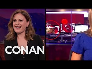Anna Paquin's Breasts Were On BBC News - CONAN on TBS