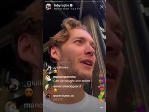Toby Regbo - Instagram Live 2/7/18