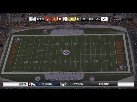 OMFL Season 82 Week 6: Steelers v Browns