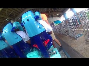Riding Kraken SeaWorld Orlando July 2018