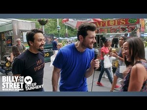 Billy on the Street with LIN-MANUEL MIRANDA!!!