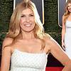 Connie Britton stuns in strapless powder blue gown during the 76th annual Golden Globe Awards
