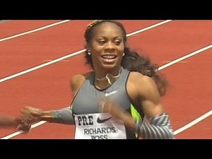 Sanya Richards-Ross beat Montsho in Eugene - from Universal Sports