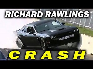 Watch Richard Rawlings Crash a Hellcat Into The Wall at Roadkill Nights