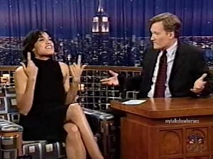 ROSARIO DAWSON has FUN with CONAN