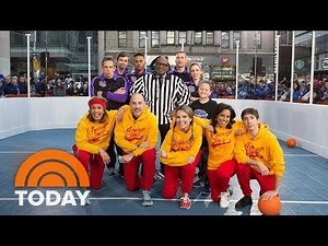 Ben Stiller And Justin Long Join The TODAY Anchors To Play Dodgeball For Charity | TODAY