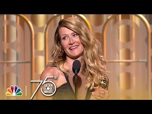 Laura Dern Wins Best Supporting TV Actress at the 2018 Golden Globes