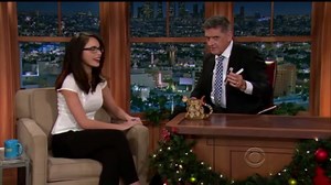Alexis Knapp Lets Her Hair Down on The Late Late Show with Craig Ferguson