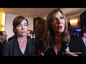 Julianne Nicholson and Allison Janney Interview - HFA 2017