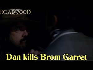 Deadwood- Dan kills Brom Garret