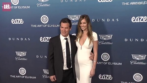 Josh Brolin and wife Kathryn attend gala as new parents