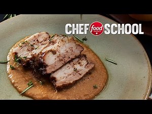 Lynn Crawford's Cider and Maple Roasted Pork Belly | Chef School