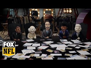 Puppet FOX NFL Sunday crew hold intervention for Rob Riggle | RIGGLE’S PICKS | FOX NFL