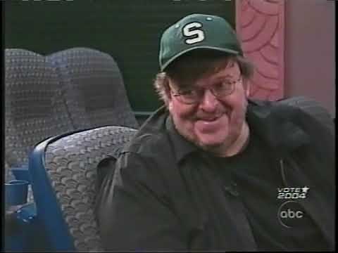 NIghtline: Michael Moore on 2004 Election and Iraq (2004)