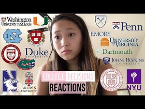 I APPLIED TO 15+ COLLEGES?!? MY REACTIONS AND WHERE I’M GOING 2018