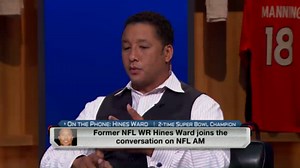 Hines Ward calls in to 'NFL AM'