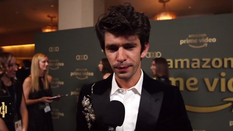 Ben Whishaw At Amazon Golden Globes After Party