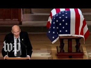 Watch Alan Simpson's full eulogy for George H. W. Bush