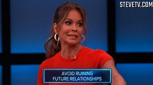 Brooke Burke Charvet discusses divorce with Steve Harvey, talking about baggage