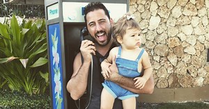 MDLLA's Josh Altman Uses Pay Phone to Close a Deal While on Hawaii Vacation with Baby Daughter