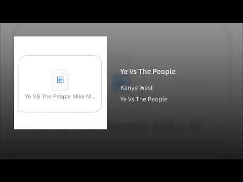 Ye vs. the People (starring TI as the People)