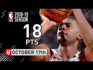 Josh Jackson Full Highlights Suns vs Mavericks 2018.10.17 - 18 Points off the Bench!