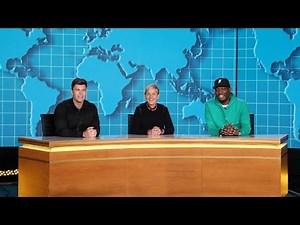 Ellen Joins Michael Che and Colin Jost for 'Weekday Update'