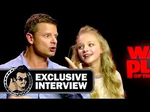 Steve Zahn & Amiah Miller Exclusive Interview for WAR FOR THE PLANET OF THE APES (2017)