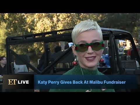 20181228039 Katy Perry Pays $50,000 For A Date With Orlando Bloom At Auc