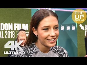 Adele Exarchopoulos on The White Crow and Ralph Fiennes at London Film Festival premiere