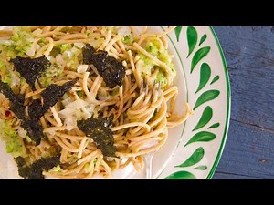 Richard Blais' Whole Wheat Spaghetti with Broccoli Top Pesto