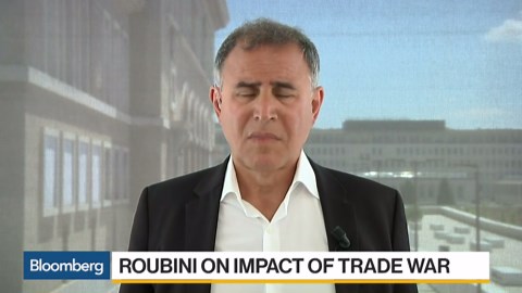 Roubini Says Trade War Escalation Is a ‘Negative Sum Game’