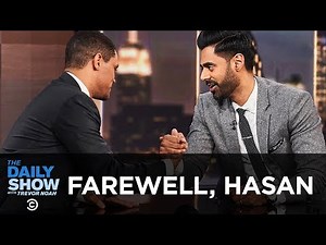 Hasan Minhaj Says Goodbye to The Daily Show | The Daily Show