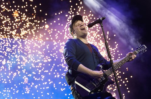 Fall Out Boy's Patrick Stump performs an acoustic cover of No Tears Left To Cry by Ariana Grande