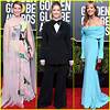 Lucy Liu Joins Judy Greer & Allison Janney at Golden Globes 2019!