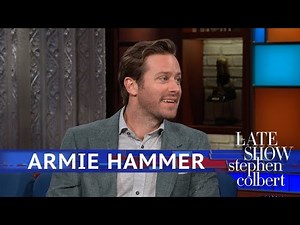 Armie Hammer Keeps Getting Asked To Autograph Peaches